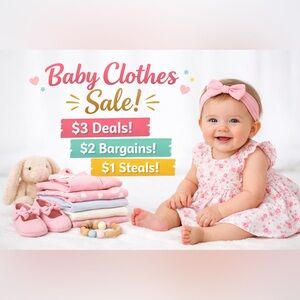 Baby clothes 0-9 M
